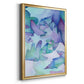 Fallen Leaves - Modern Framed Canvas Print