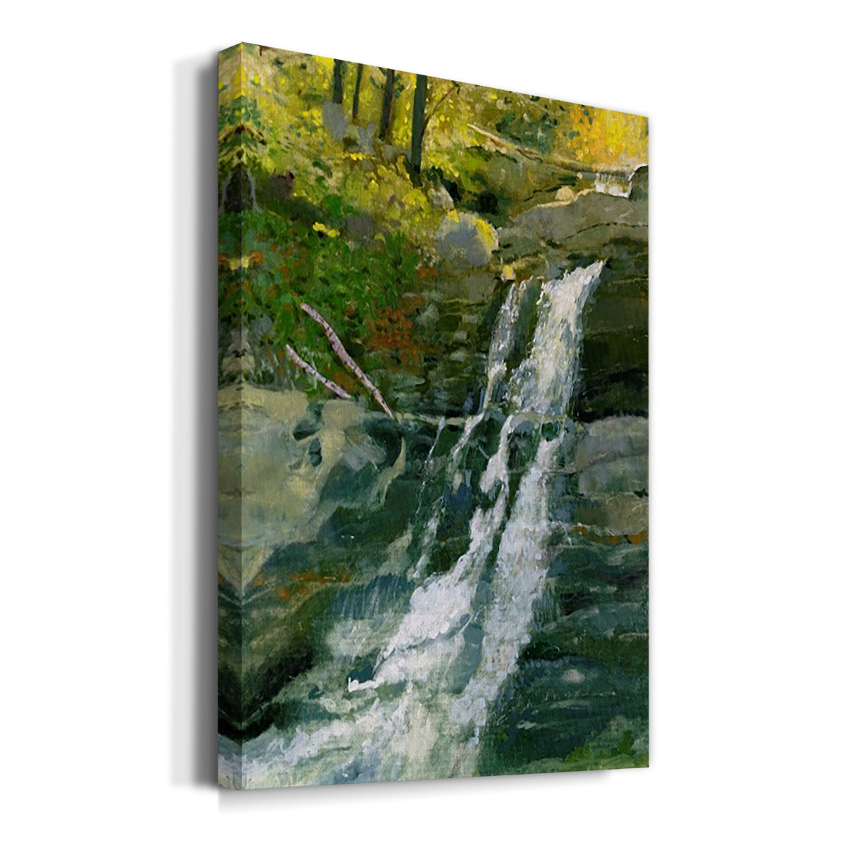 Kent Falls Premium Gallery Wrapped Canvas - Ready to Hang