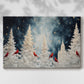 Soft Linen Blessing of Fir - Canvas Art Print