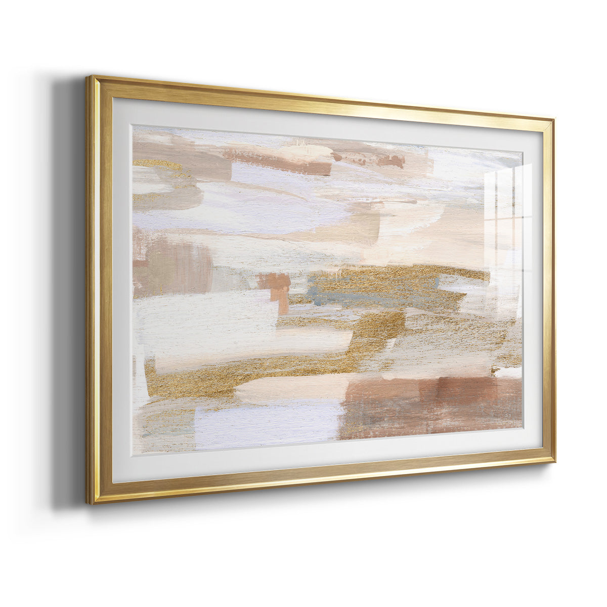 Gold Quartz II Premium Framed Print - Ready to Hang