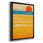 Summer Abroad I - Modern Framed Canvas Print