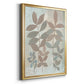 Leaf Cluster II - Modern Framed Canvas Print