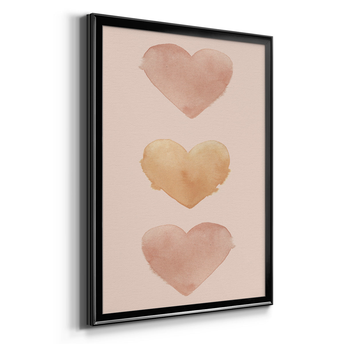 Modern Romance Collection B - Modern Framed Canvas Print