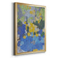 Lake Como Garden - Modern Framed Canvas Print