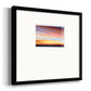 Ignited Dusk III Premium Framed Print Double Matboard