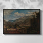Bonneville, Savoy, 1803 - Floater Framed Canvas Print