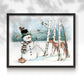 42975,snowman,deer,winter,forest,snowy landscape,birds,birch trees,scarf,top hat,wildlife,nature,frost,season,serene,animal,frosty,woodlands,frozen,cold,playful,outdoors,charming,magical,landscape art,whimsical,fauna,friendly,wildlife observation,tranquility,country scene,illustration,snowflakes,seasonal,heritage,woodland creatures,holiday,scenic,peaceful,natural beauty,art,Re-stickable,Landscape & Nature