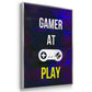 Gamer at Play IV - Floater Framed Canvas Set