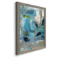 Circle the Beachfront - Barnwood Framed Canvas Print