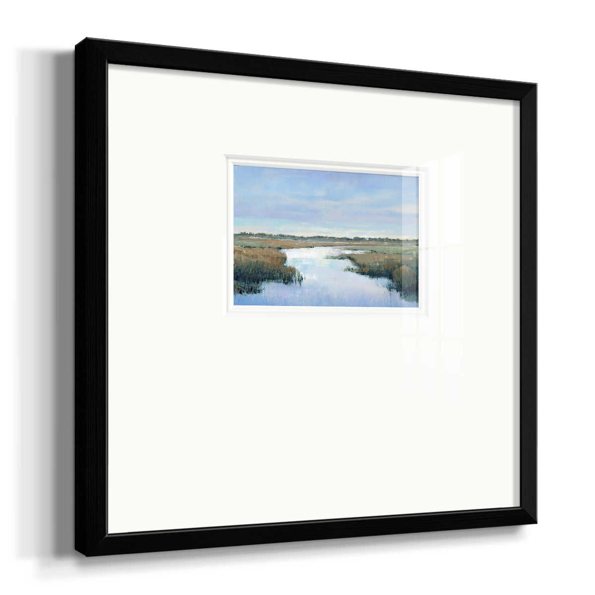 Coastal Plains II Premium Framed Print Double Matboard