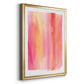 Summer Sherbet Wash I - Modern Framed Canvas Print