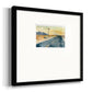 Deserted Highway II Premium Framed Print Double Matboard