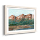 Heading West I - Barnwood Framed Art Print
