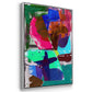 Brights Strokes I - Floater Framed Canvas Set