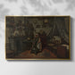 Interior, c. 1865-1870 - Floater Framed Canvas Print