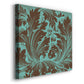 Azure Acanthus IV-Premium Gallery Wrapped Canvas - Ready to Hang