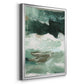 Crashing I - Modern Framed Canvas Print