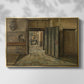 The Conversation, 1884 - Floater Framed Canvas Print