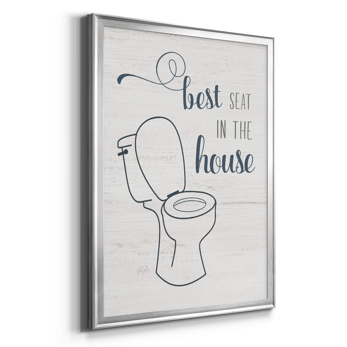 Best Seat - Modern Framed Canvas Print