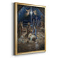 Silent Night - Modern Framed Canvas Print