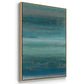 Stars & Shores II - Framed Premium Gallery Wrapped Canvas L Frame - Ready to Hang