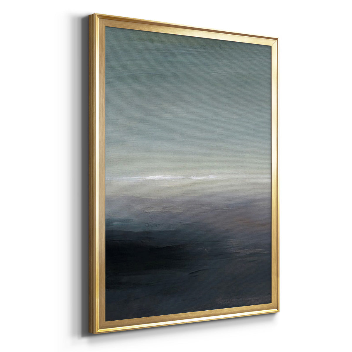 Windy Moor I - Modern Framed Canvas Print