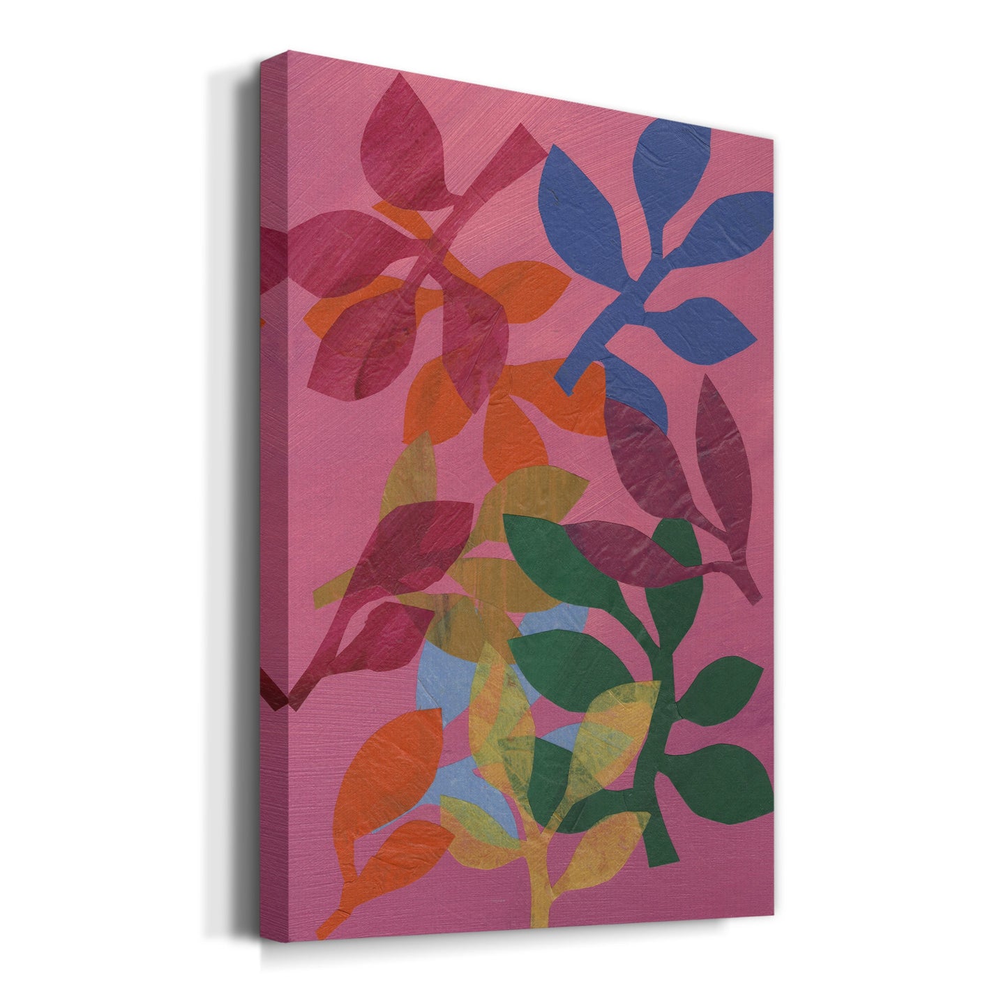 Vivid Stems III Premium Gallery Wrapped Canvas - Ready to Hang