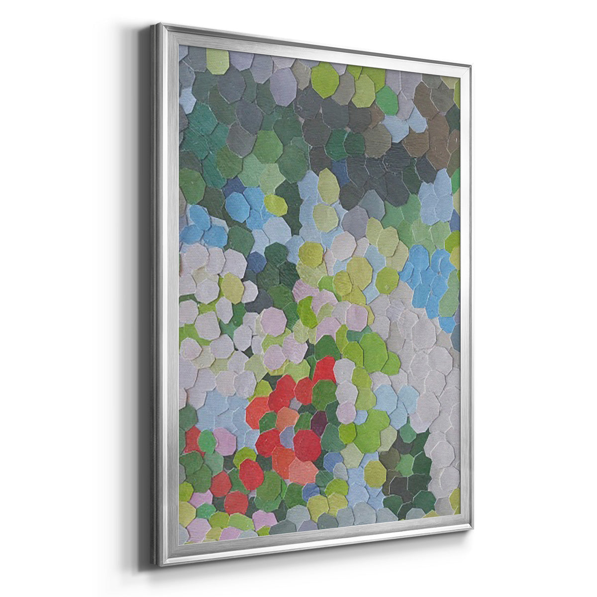 Santa Barbara - Modern Framed Canvas Print