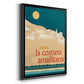 Summer Abroad IV - Modern Framed Canvas Print