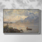 Traunsee, 1871 - Floater Framed Canvas Print