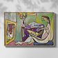 The Muse, 1935 - Floater Framed Canvas Print