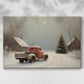 Tinsel-Gold Pines Blessing - Canvas Art Print