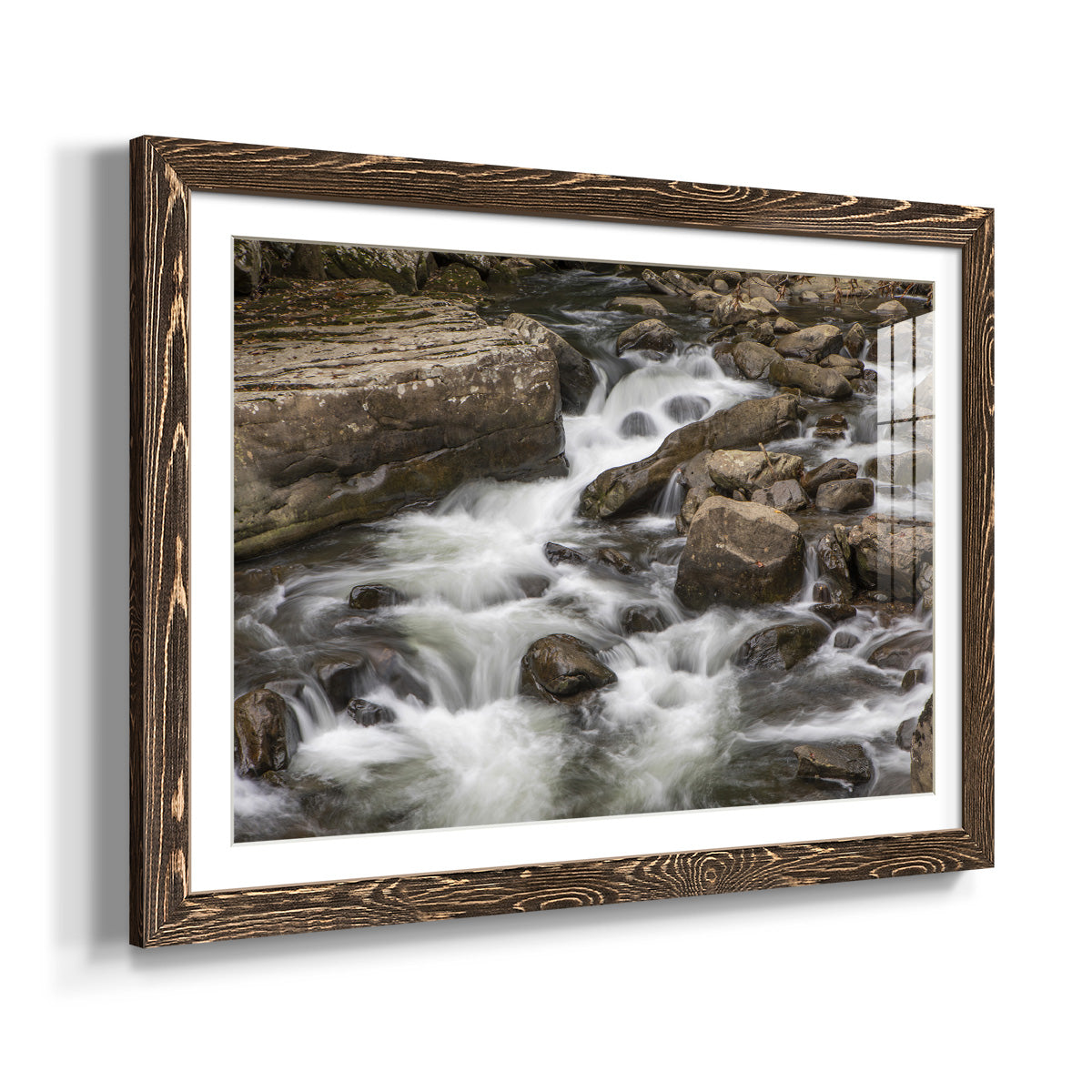 Rushing Calm-Premium Framed Print - Ready to Hang