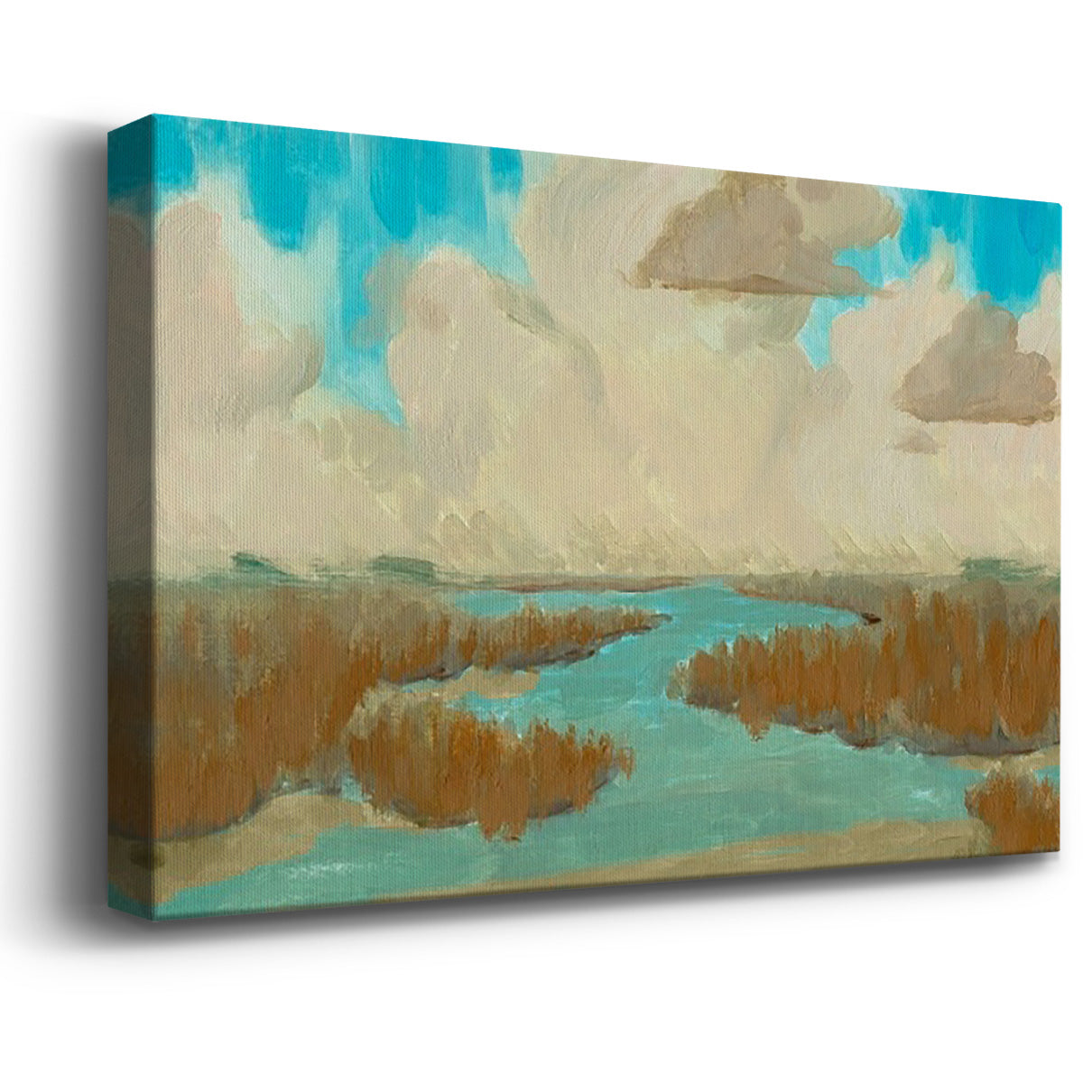 Fripp Island Water I Premium Gallery Wrapped Canvas - Ready to Hang