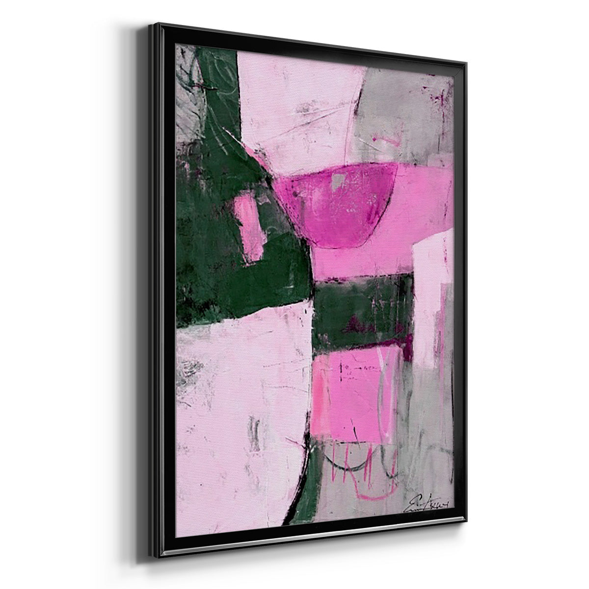 Party Mixer I - Modern Framed Canvas Print