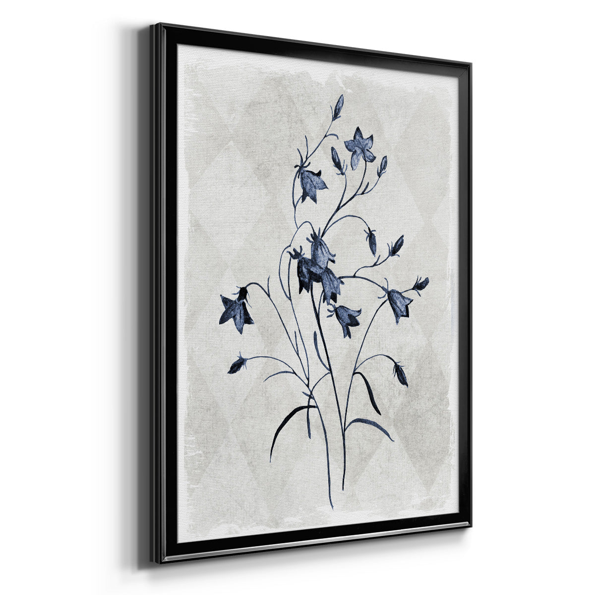 Harlequin Botanical II - Modern Framed Canvas Print