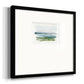 Coastline Splash III Premium Framed Print Double Matboard