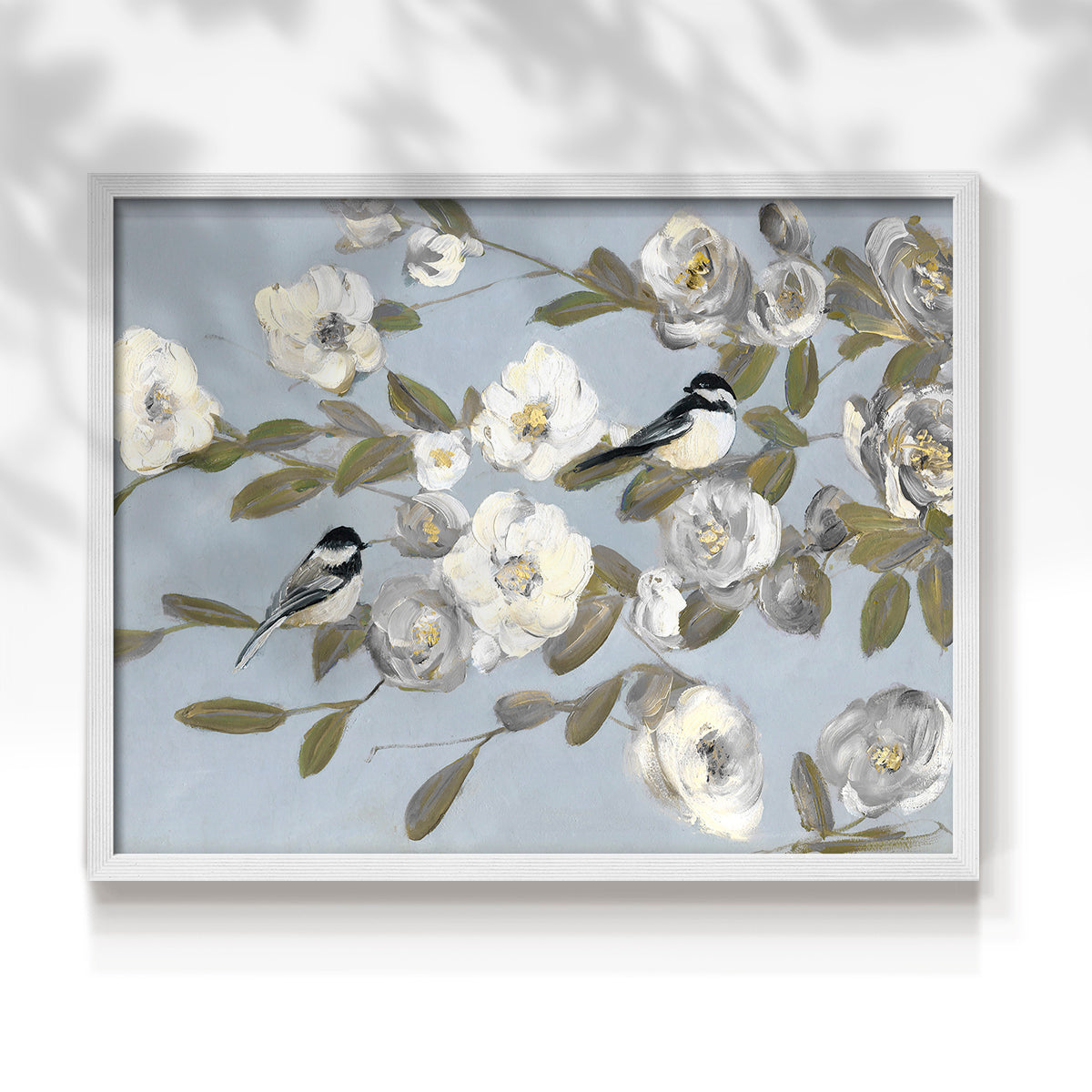 44431,birds,flowers,artwork,home decor,blue background,frame,painting,nature,modern design,interior decoration,blooming,soft hues,decorative piece,wall art,tranquility,flora,fauna,spring theme,artist,creative expression,composition,lifestyle,gift idea,elegance,aesthetics,colorful,garden,charm,relaxation,beauty,light,pastel,harmony,visual art,nature-inspired,chic,floral design,birds perched,serenity,Re-stickable,Plants & Flowers