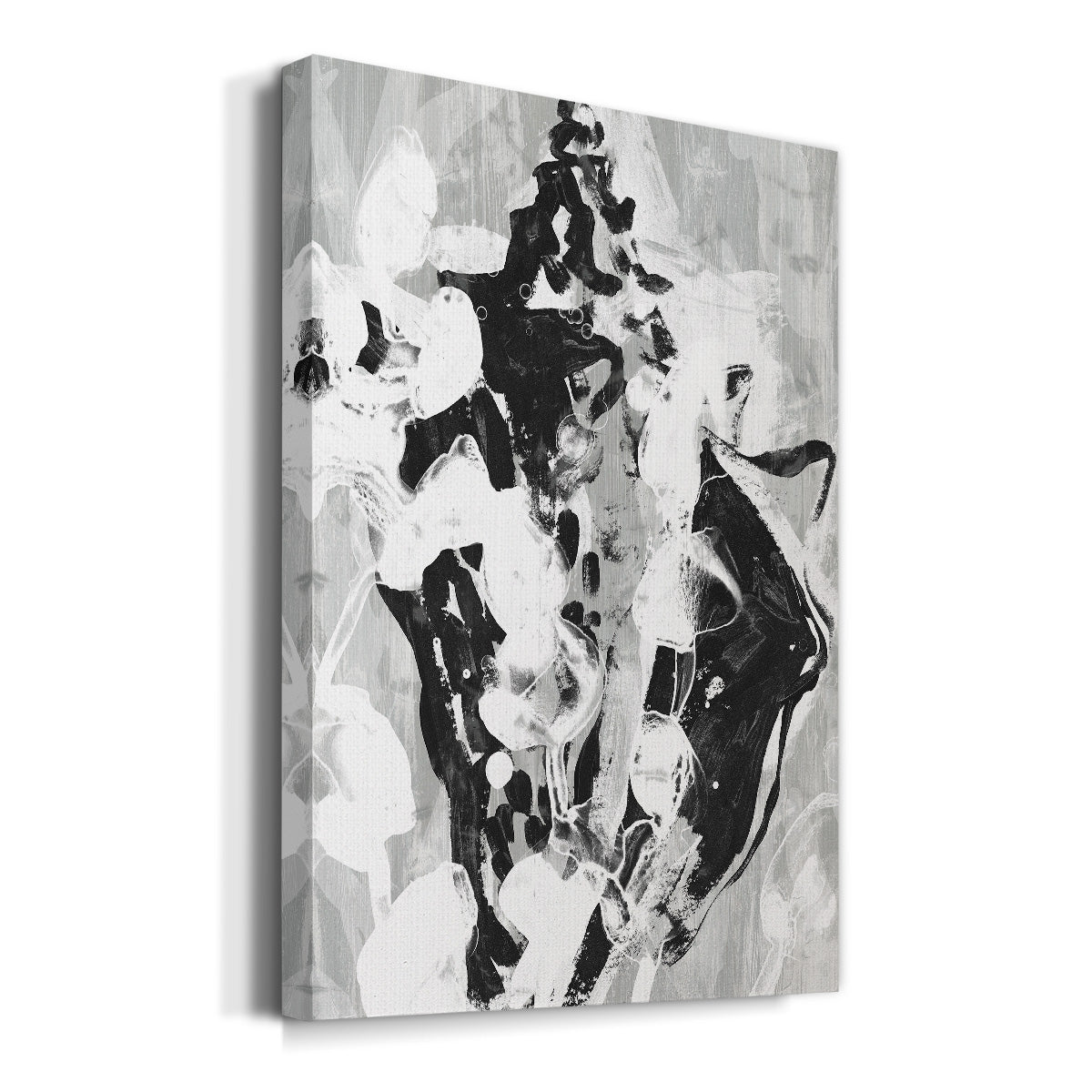 Ocean Inkblot I - Canvas Art Print