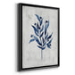 Wild Indigo III - Modern Framed Canvas Print