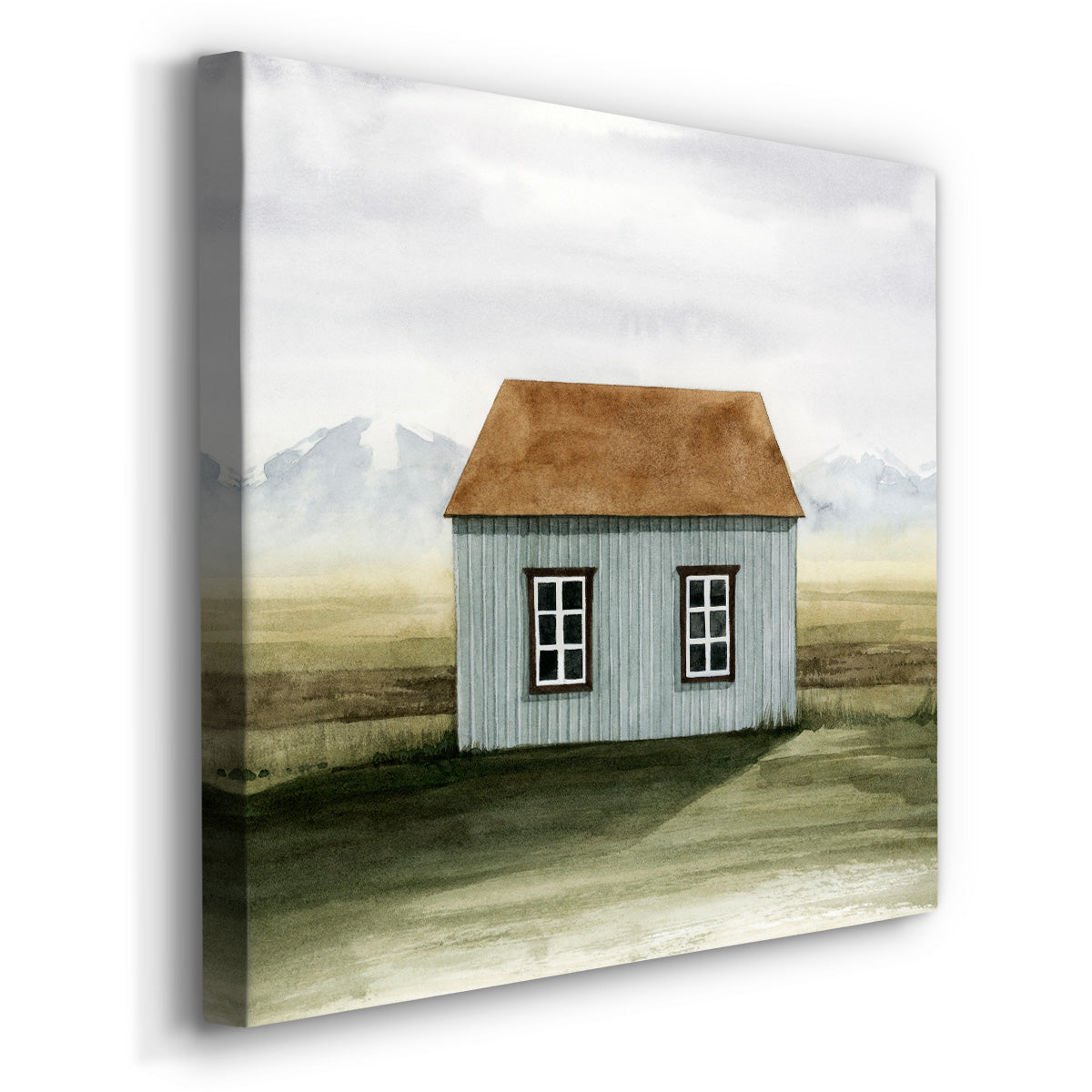 Nordic Cottage I-Premium Gallery Wrapped Canvas - Ready to Hang