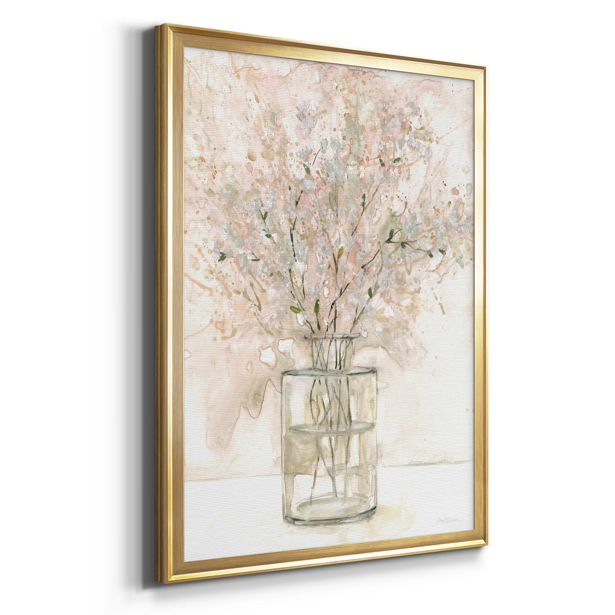 Delicate Arrangement I - Modern Framed Canvas Print