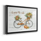 Harvest Bike - Modern Framed Art Print