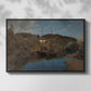 Pilotboats, 1875 - Floater Framed Canvas Print