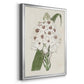 Flore Albo II - Modern Framed Canvas Print