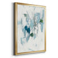 Ice Cavern II - Modern Framed Canvas Print