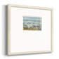 BEACHCOMBING Premium Framed Print Double Matboard