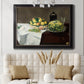 Still Life with Melon and Peaches - Ornate Framed Canvas Print