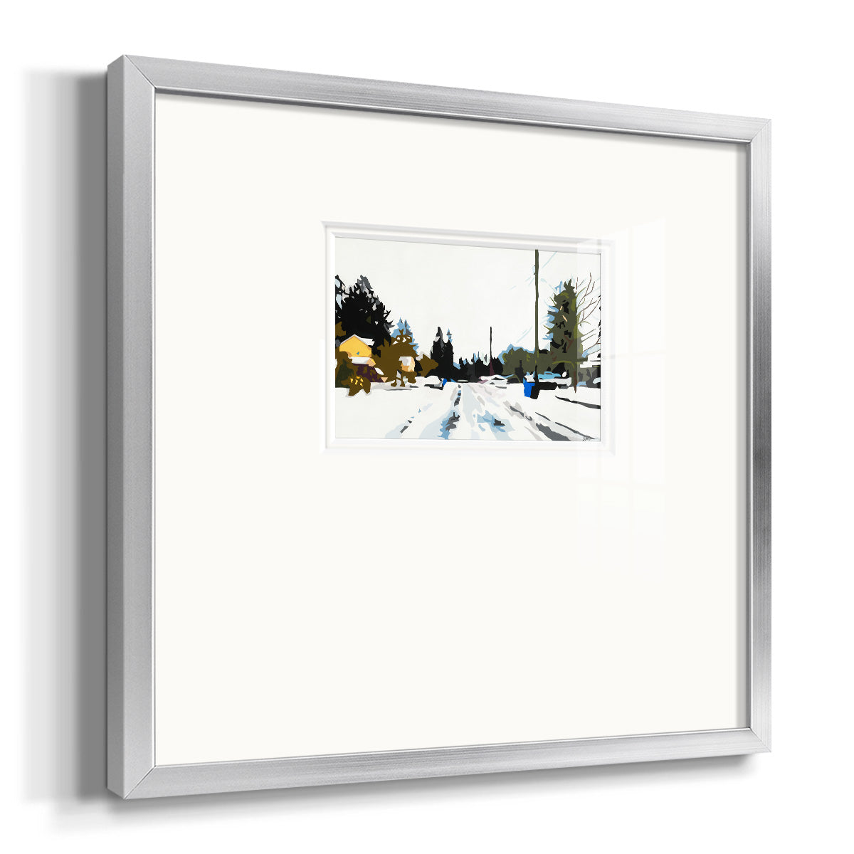 Winterhood Premium Framed Print Double Matboard