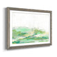 Green Mist Vista I - Barnwood Framed Art Print